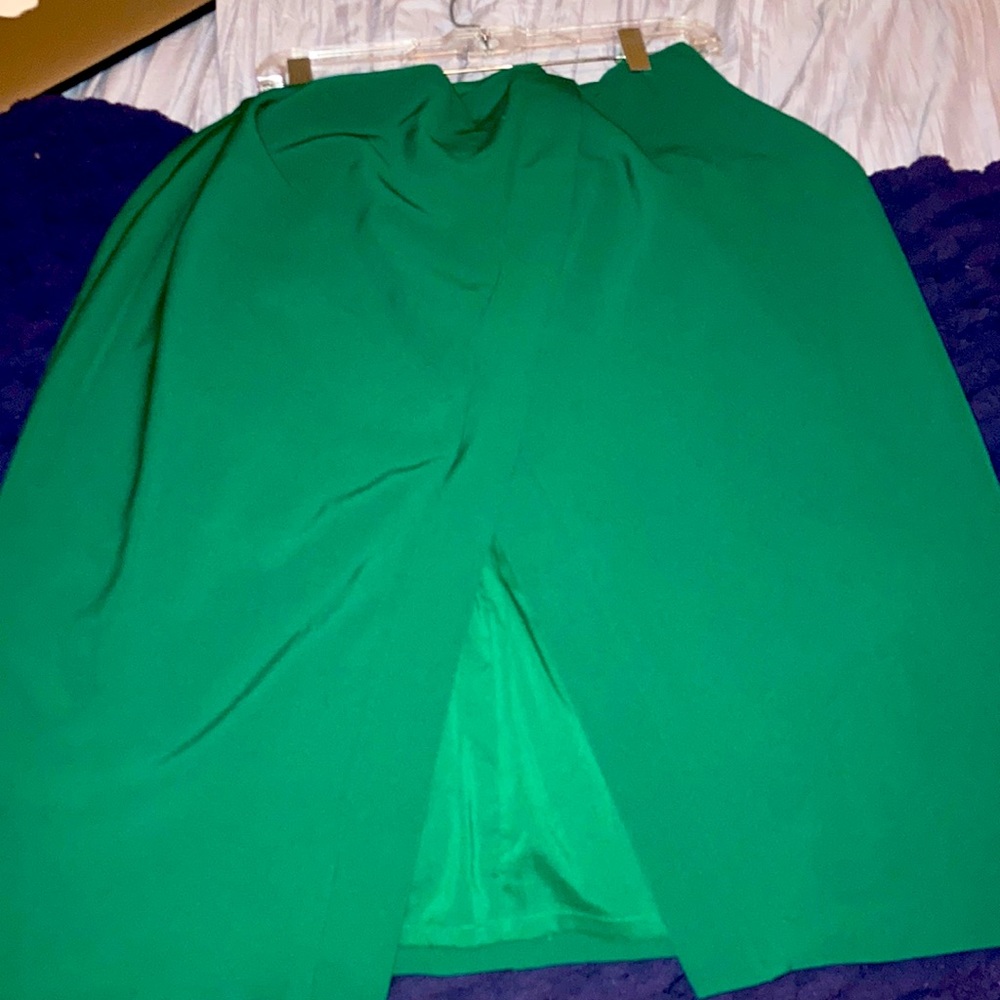 Green Emerald Skirt Eva Mendes